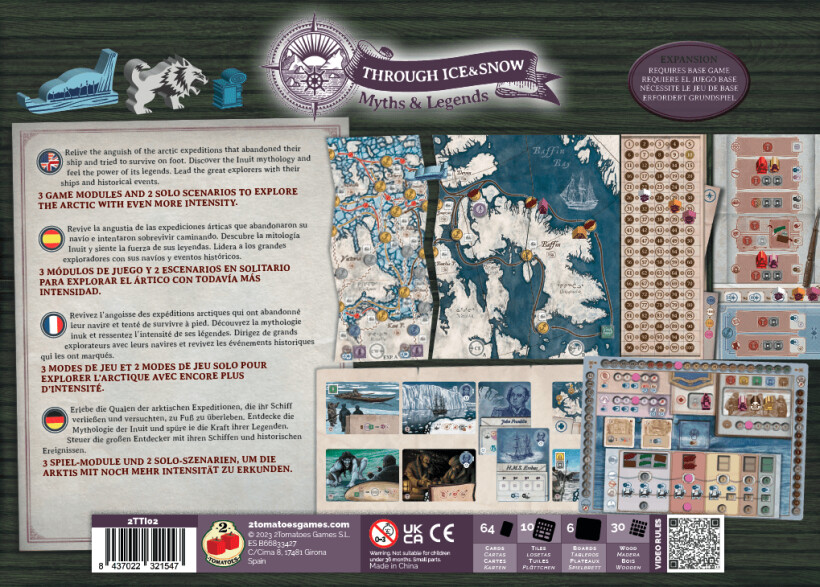 Through Ice and Snow: Myths & Legends - EN/FR/DE/SP