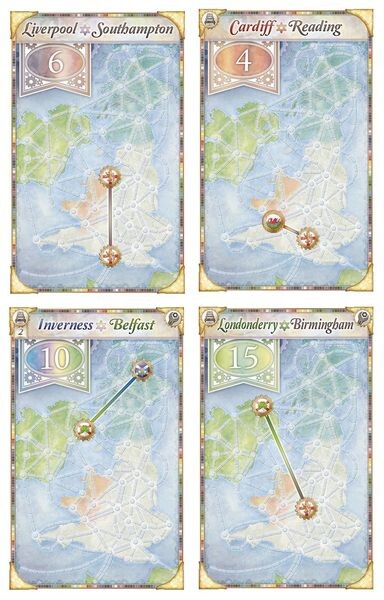 Ticket to Ride - Map Collection 5: United Kingdom & Pennsylvania