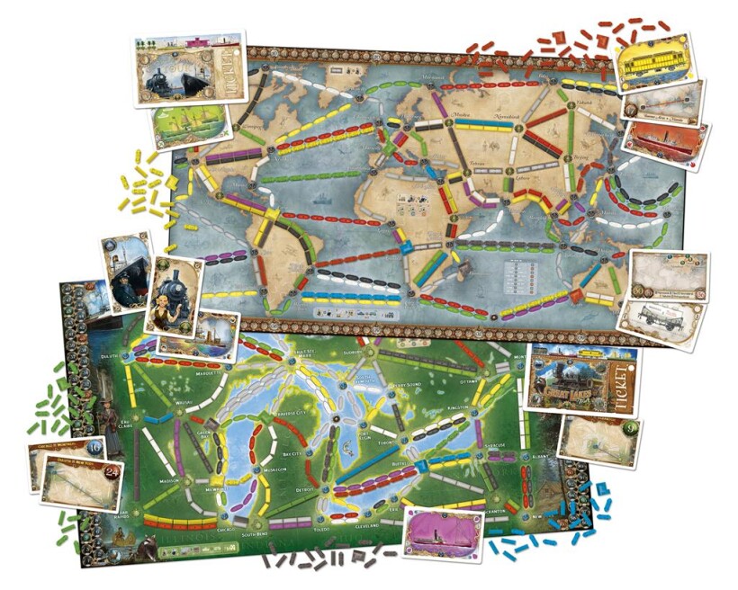 Ticket to Ride: Rails & Sails