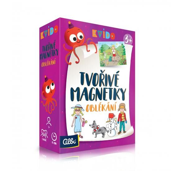Tvořivé magnetky Oblékání