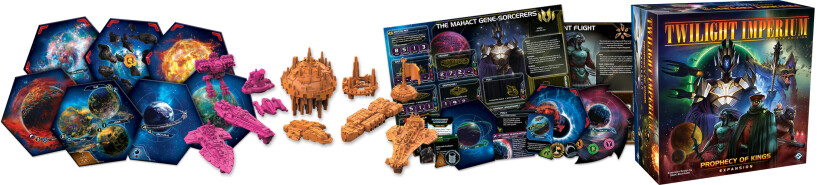 Twilight Imperium: Prophecy of Kings Expansion BF EU 12ks