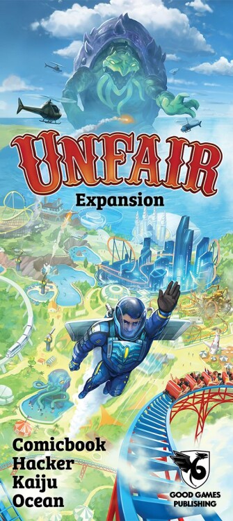 Unfair Expansion: Comicbook Hacker Kaiju Ocean 2025