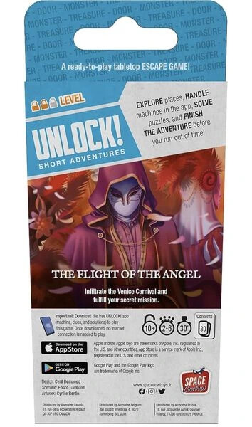 Unlock! Short Adventures 3: The Flight of the Angel