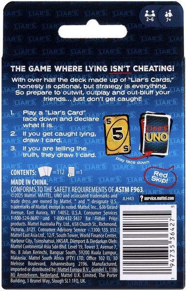 UNO Liars