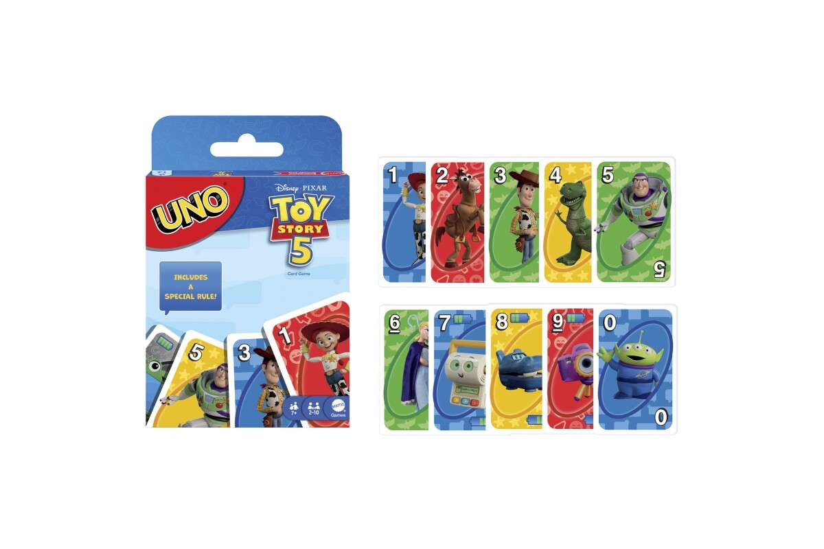 UNO: Příběh hraček 5