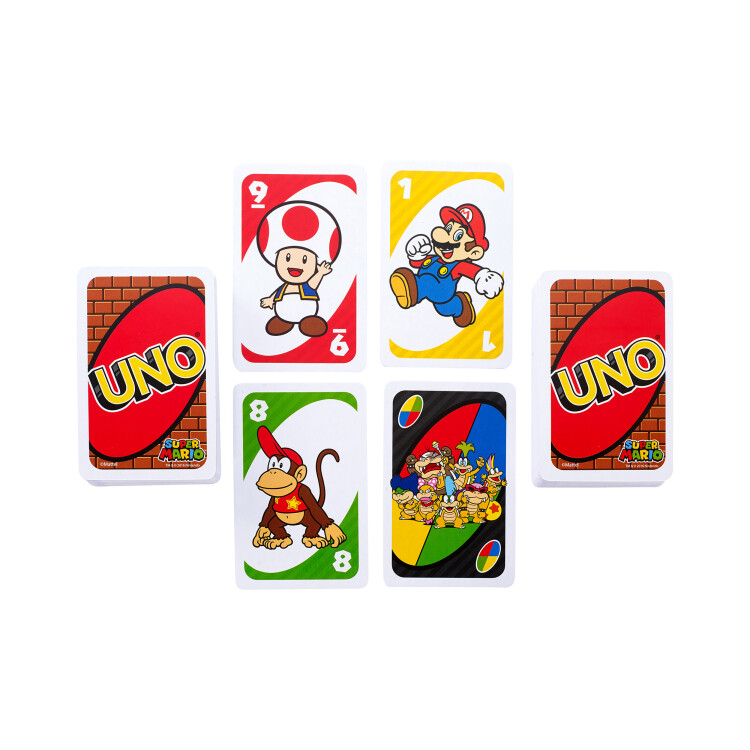 UNO Super Mario Mattel