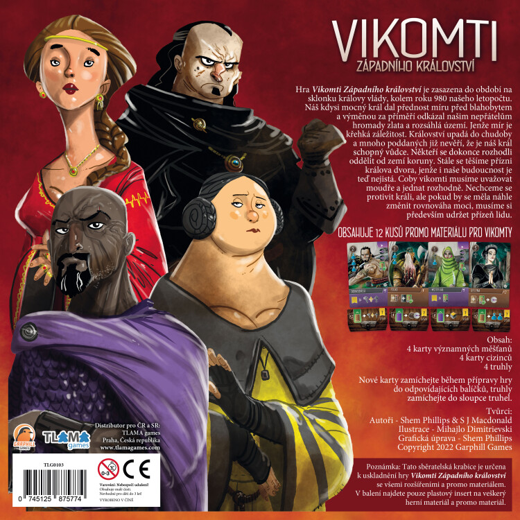 Vikomti Západního království: Sběratelská krabice