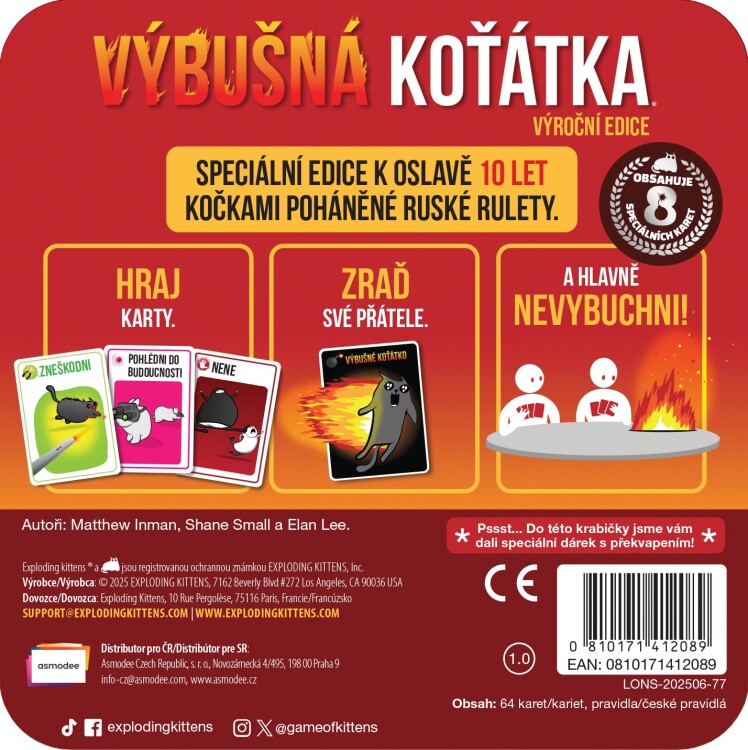 Výbušná koťátka: Výroční edice