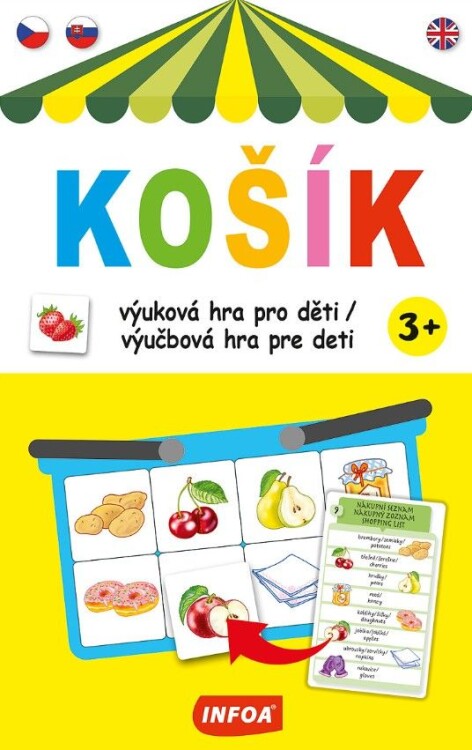 Výuková hra (krabička) - Košík / Výučbová hra - Košík