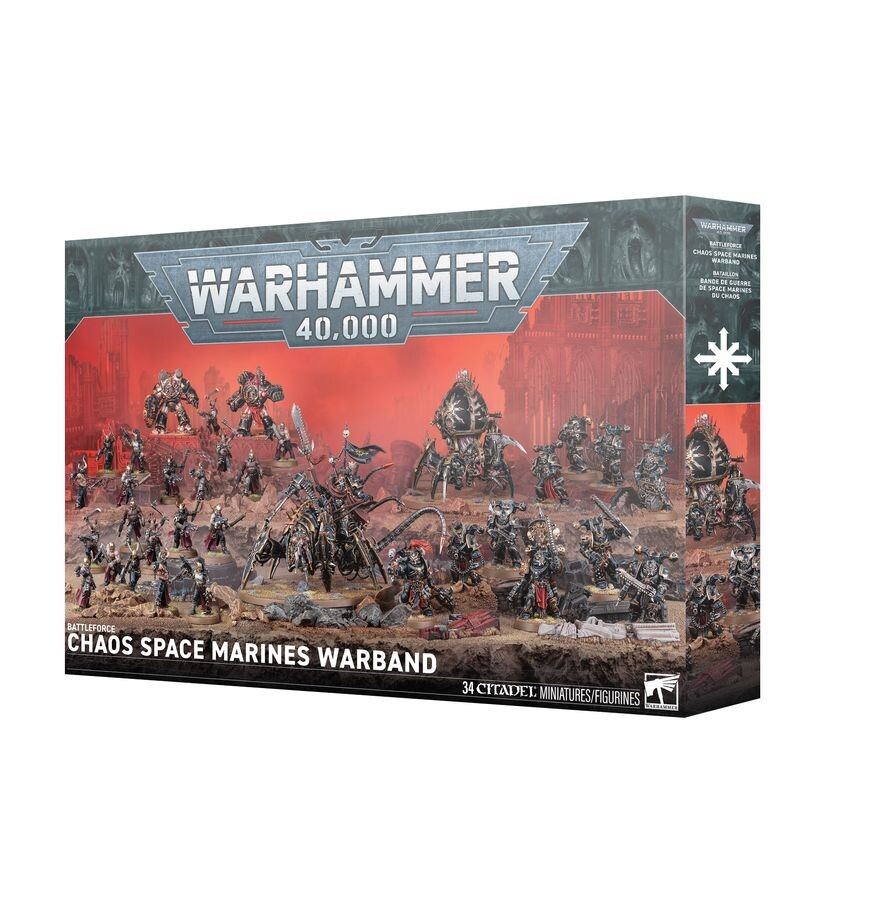 Warhammer 40000: Battleforce: Chaos Space Marines Warband