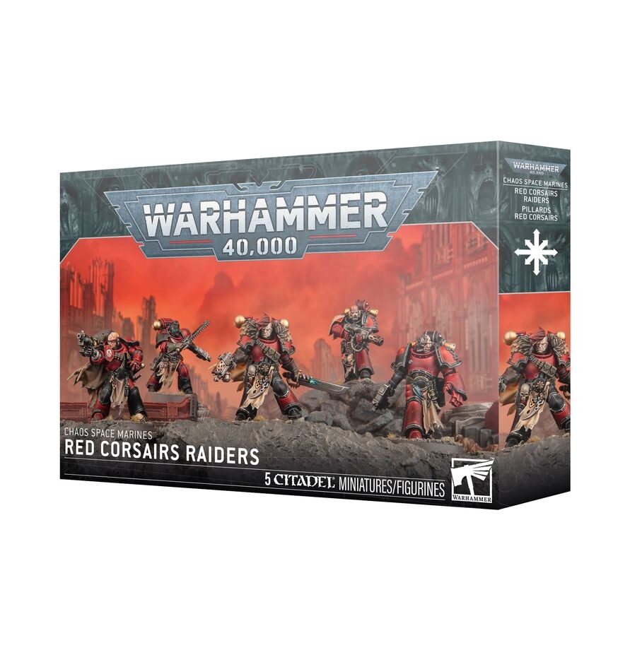 Warhammer 40000: Chaos Space Marines: Red Corsairs Raiders