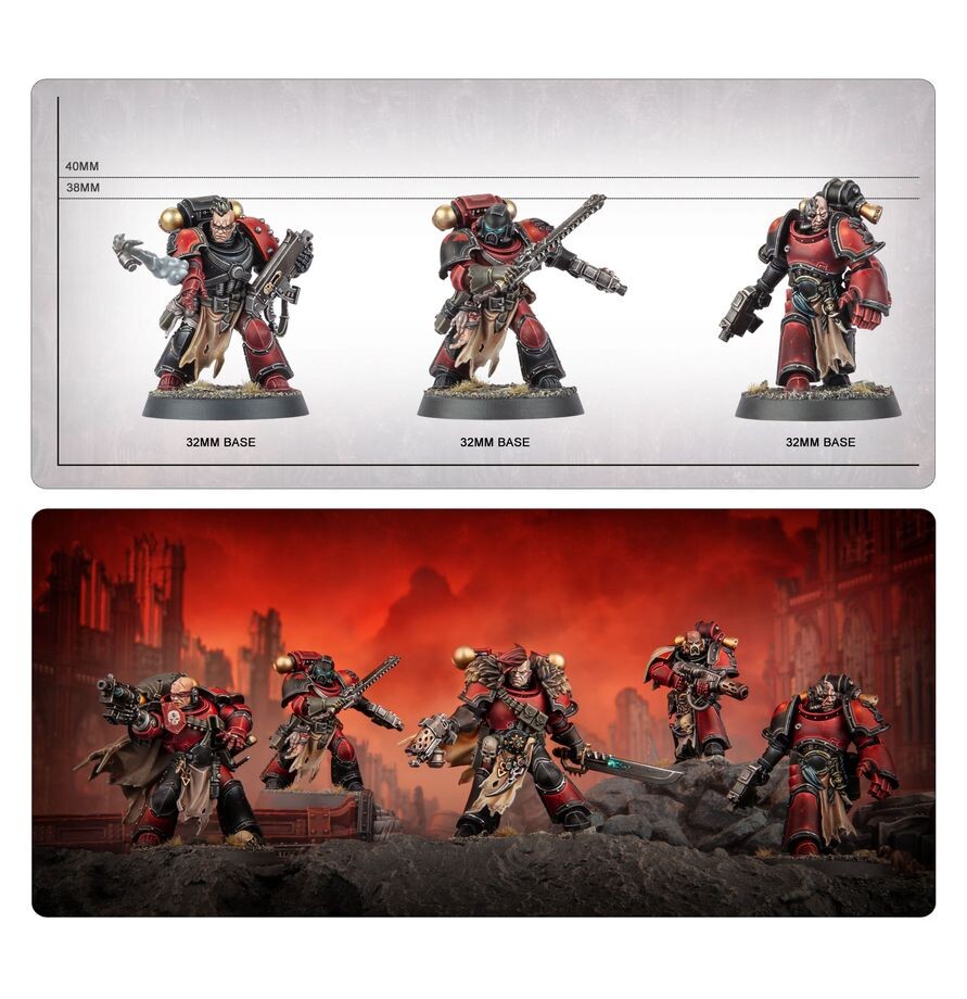 Warhammer 40000: Chaos Space Marines: Red Corsairs Raiders