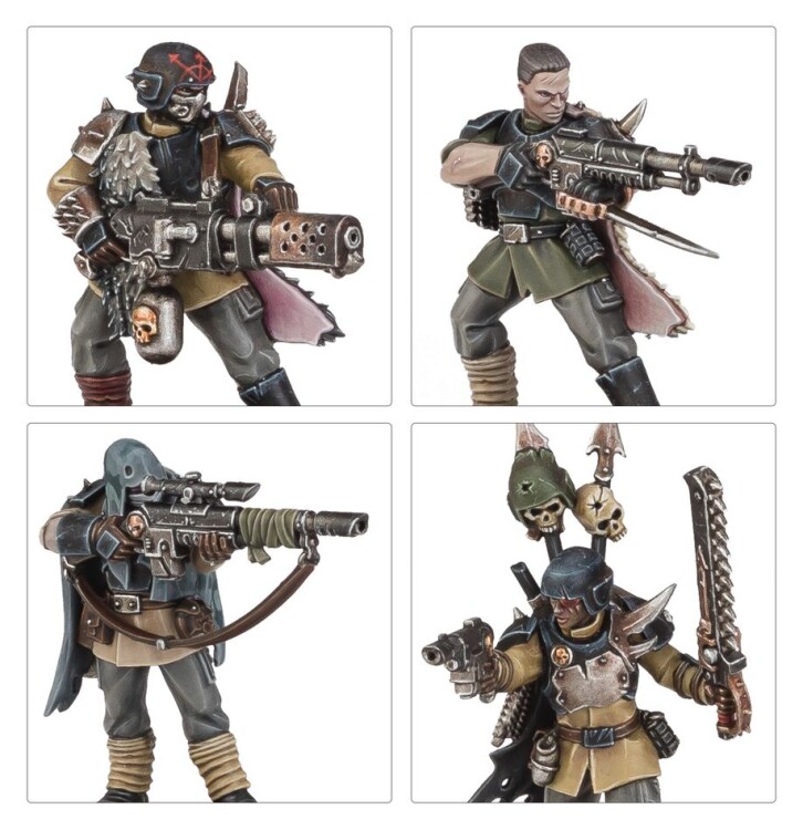 Warhammer 40000: Chaos space marines: Traitor guardsmen squad