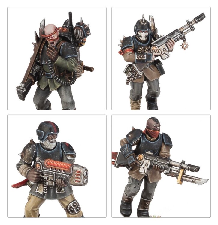 Warhammer 40000: Chaos space marines: Traitor guardsmen squad