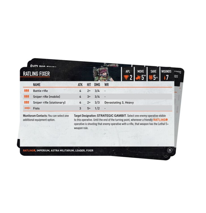 Warhammer 40000: Datacards – Ratlings