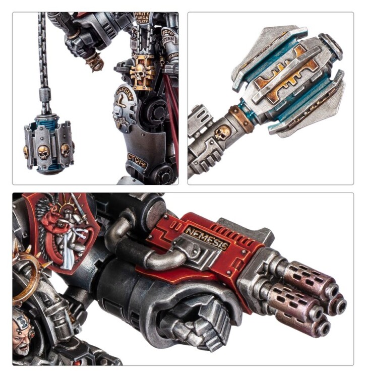 Warhammer 40000: Grey Knights: Grand Master in Nemesis Dreadknight