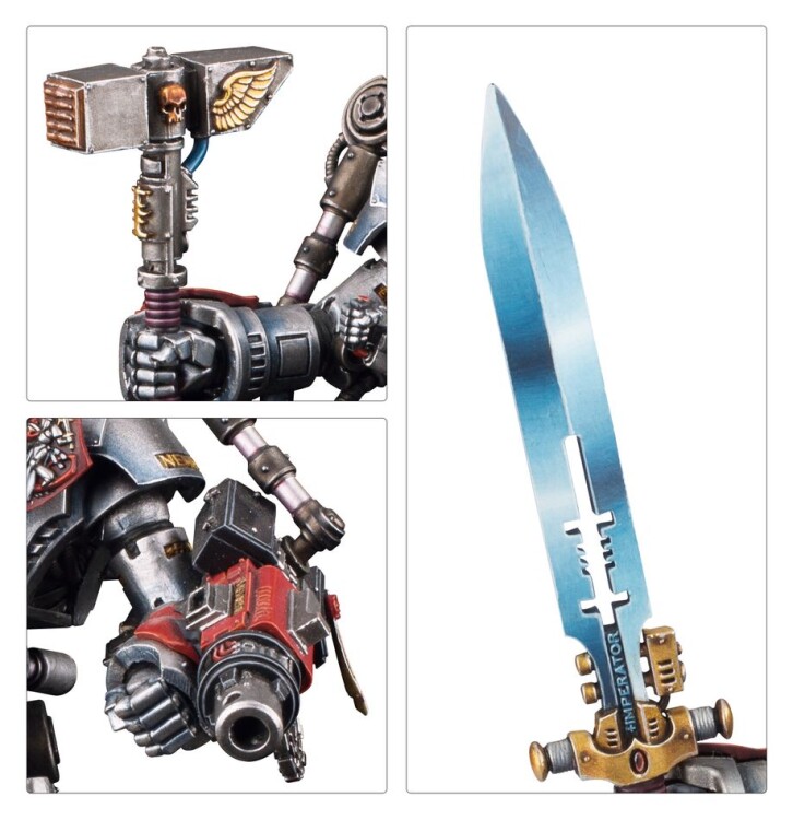 Warhammer 40000: Grey Knights: Grand Master in Nemesis Dreadknight