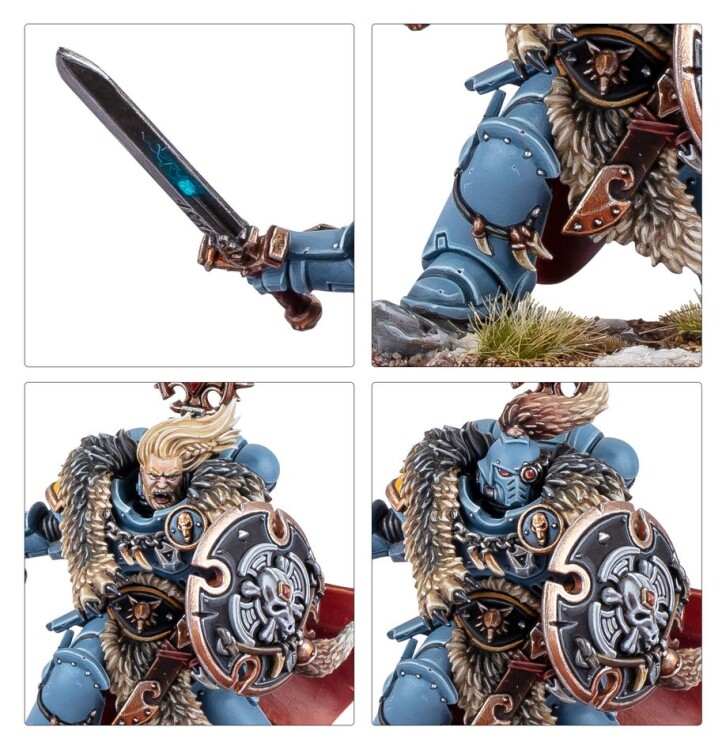 Warhammer 40000: Space Wolves: Wolf Guard Battle Leader