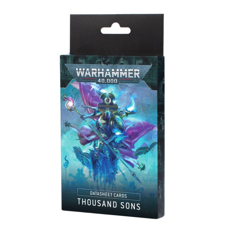 Warhammer 40000: Thousand Sons: Datasheet Cards