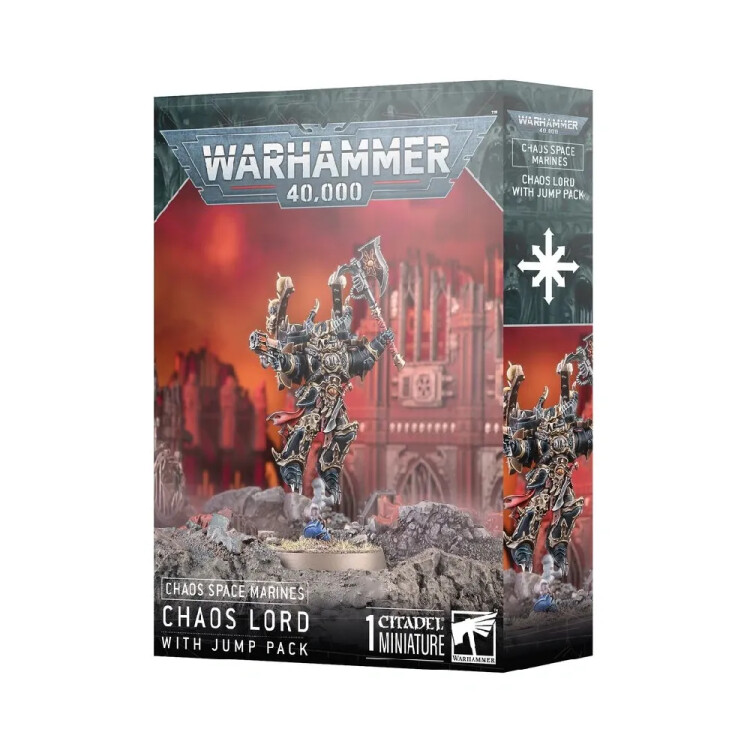 Warhammer 40k - Chaos Lord with Jump Pack