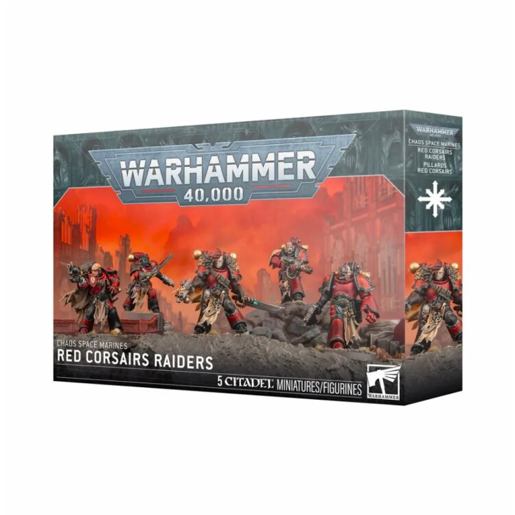 Warhammer 40k - Chaos Space Marines: Red Corsairs Raiders