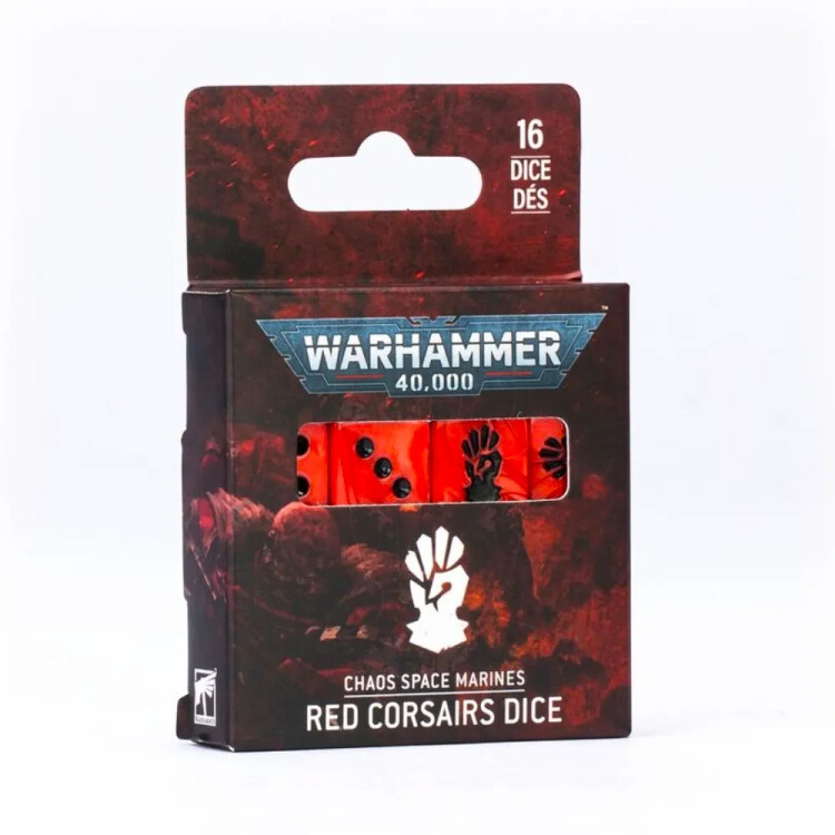 Warhammer 40k - Kostky: Red Corsairs