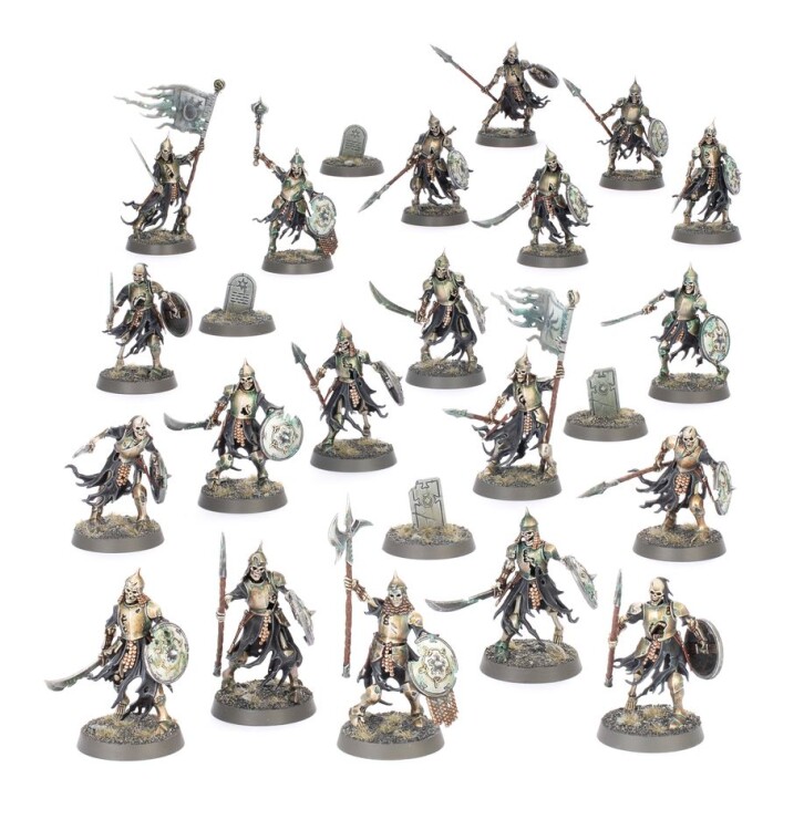 Warhammer Age of Sigmar: Soulblight Gravelords: Deathrattle Skeletons