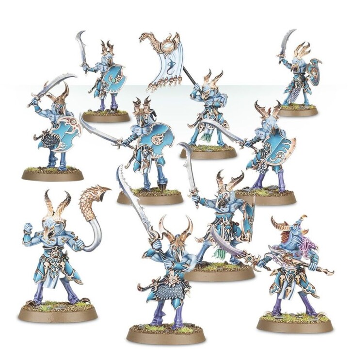 Warhammer Age of Sigmar: Spearhead: Disciples of Tzeentch – Tzaangor Warflock