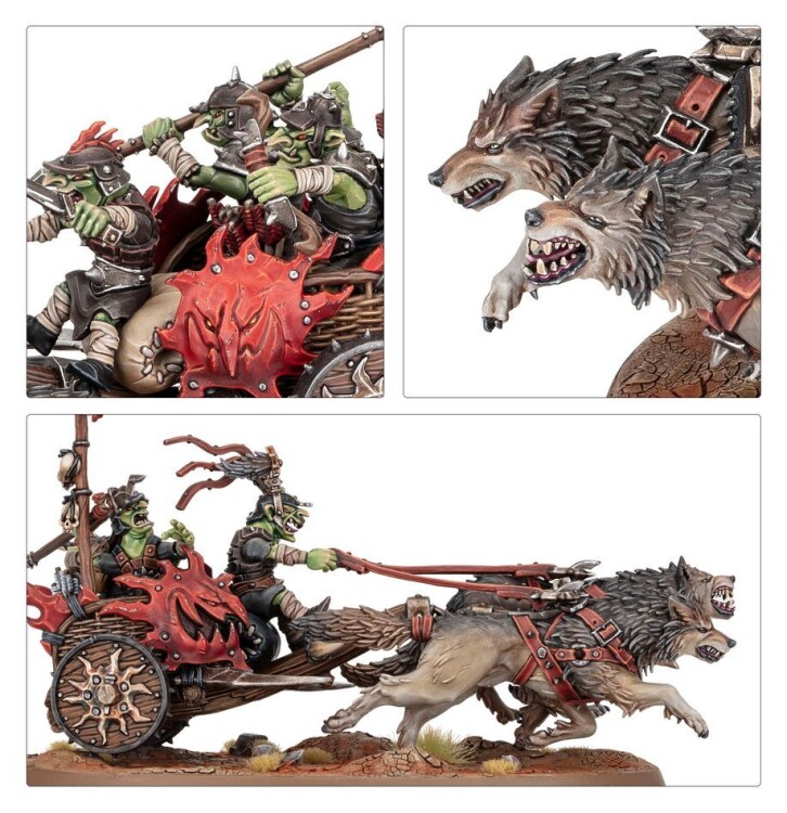 Warhammer Age of Sigmar: Spearhead: Gloomspite Gitz – Snarlpack Huntaz