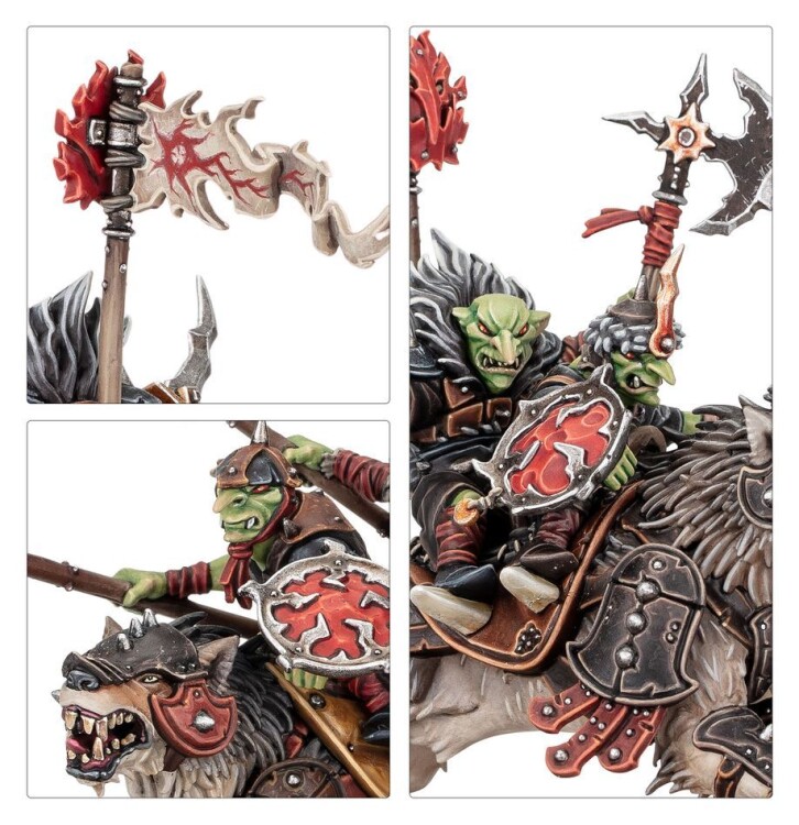Warhammer Age of Sigmar: Spearhead: Gloomspite Gitz – Snarlpack Huntaz