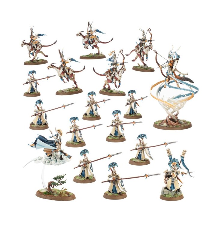 Warhammer Age of Sigmar: Spearhead: Lumineth Realm-lords – Hurakan Vanguard