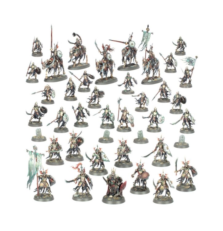 Warhammer Age of Sigmar: Spearhead: Soulblight Gravelords – Deathrattle Tomb Host