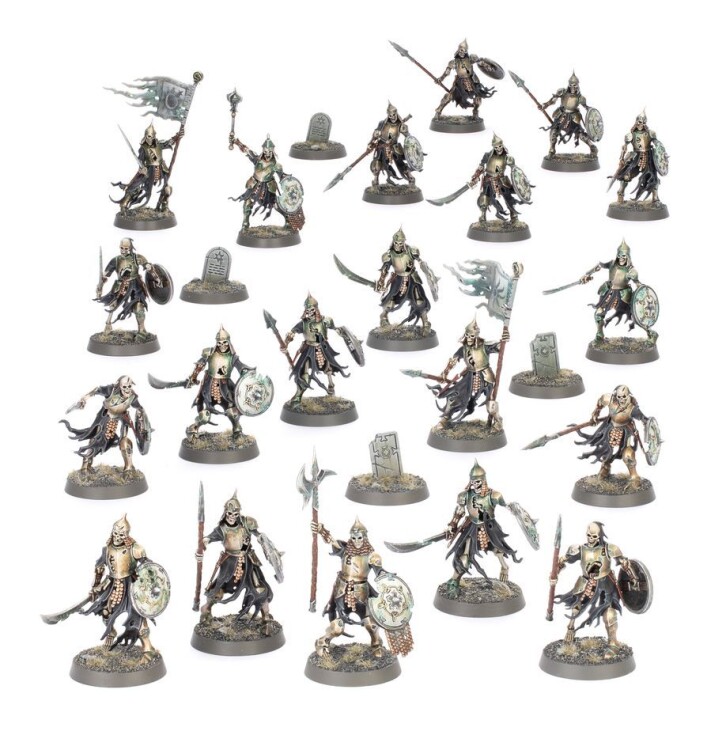 Warhammer Age of Sigmar: Spearhead: Soulblight Gravelords – Deathrattle Tomb Host