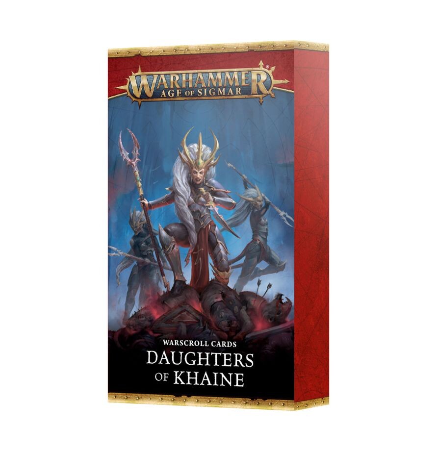 Warhammer Age of Sigmar: Warscroll Cards: Daughters of Khaine