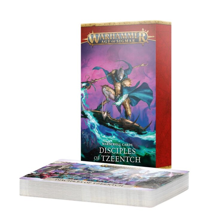 Warhammer Age of Sigmar: Warscroll Cards: Disciples of Tzeentch