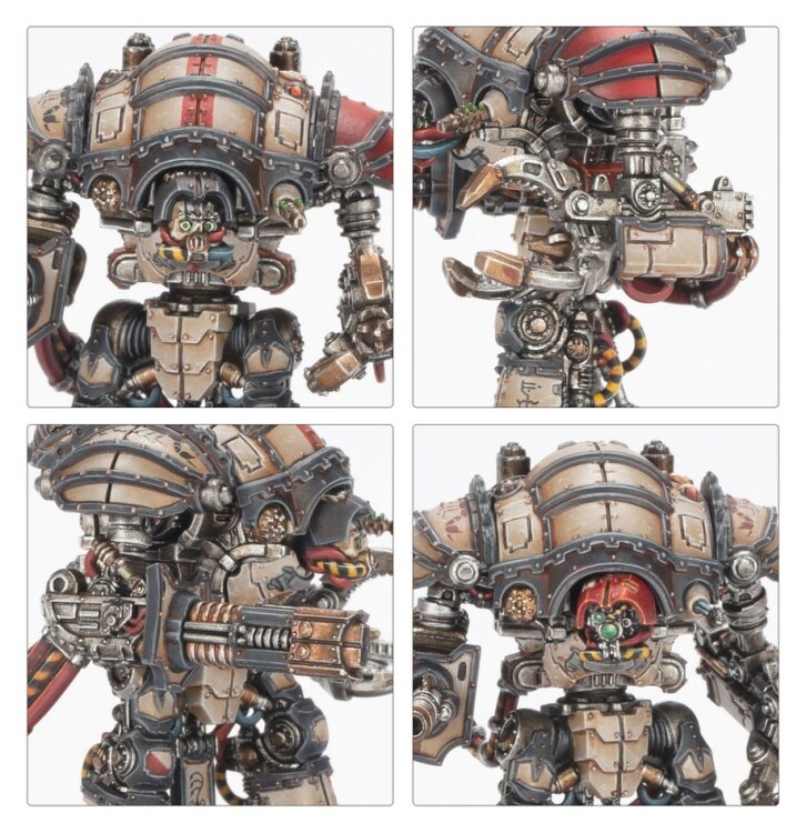Warhammer: The Horus Heresy – Legions Imperialis: Mechanicum Questoris Knights Magaera and Styrix