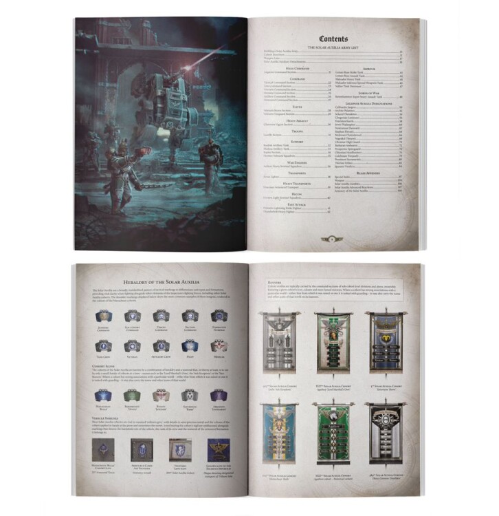 Warhammer: The Horus Heresy – Liber Auxilia: Solar Auxilia Army Book