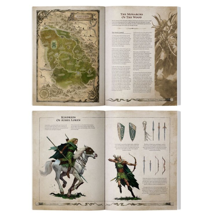 Warhammer: the Old World - Arcane Journal: Wood Elf Realms