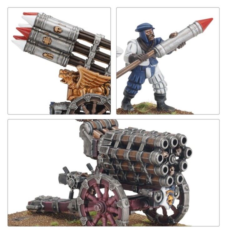 Warhammer: The Old World - Helblaster Volley Gun & Helstorm Rocket Battery