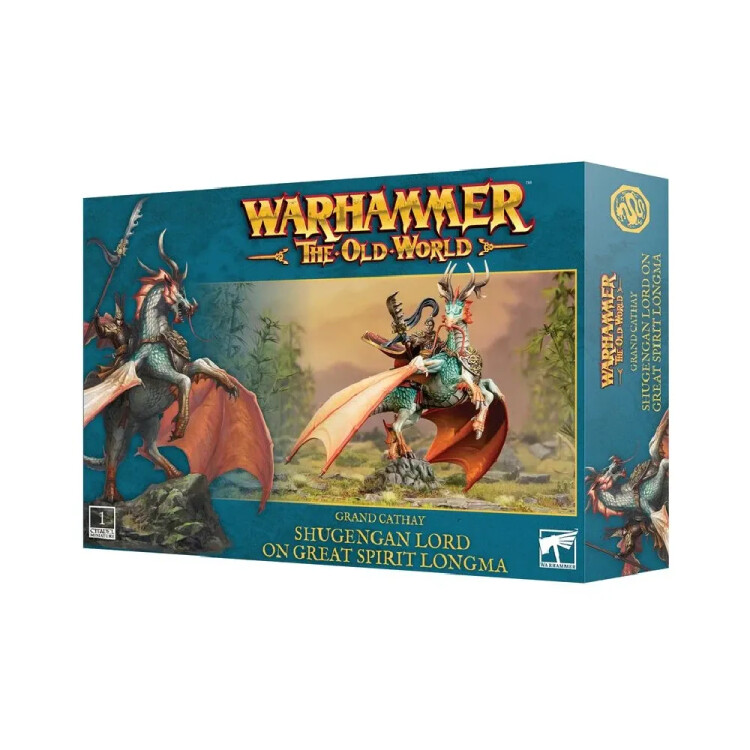 Warhammer: The Old World - Shugengan Lord on Great Spirit Longma