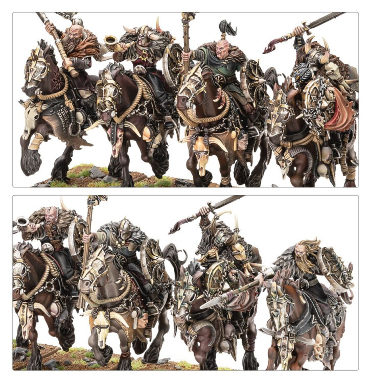 Warhammer The Old World: Warriors of Chaos: Chaos Marauders Army Reinforcement Set