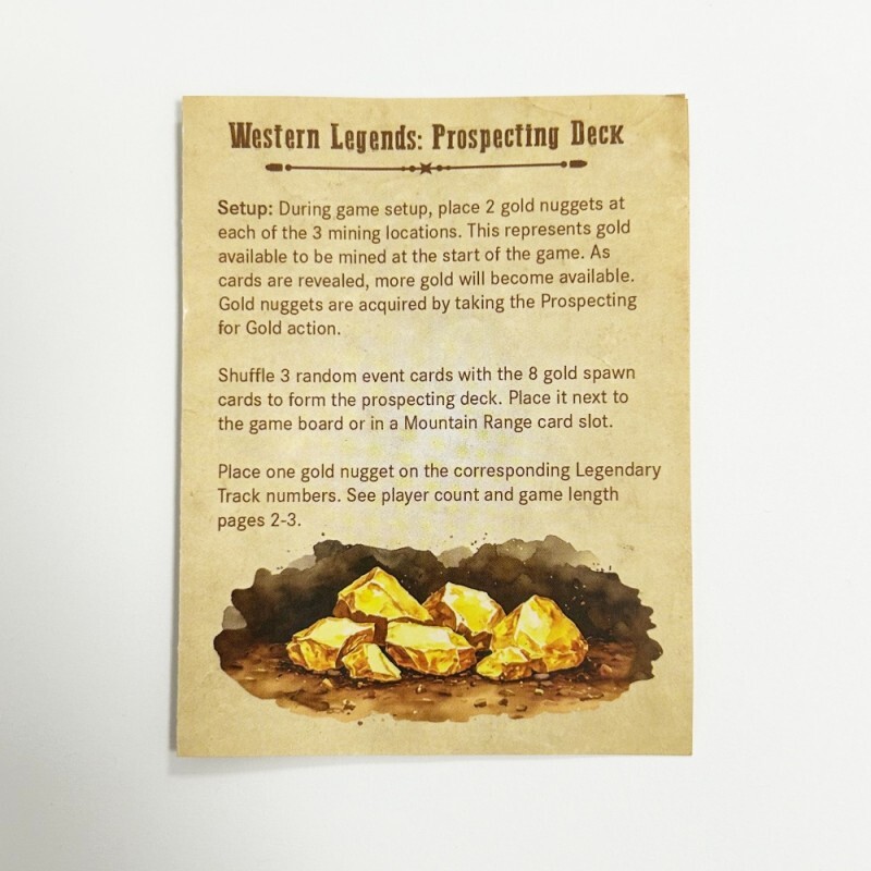 Western Legends: Prospecting Deck Variant