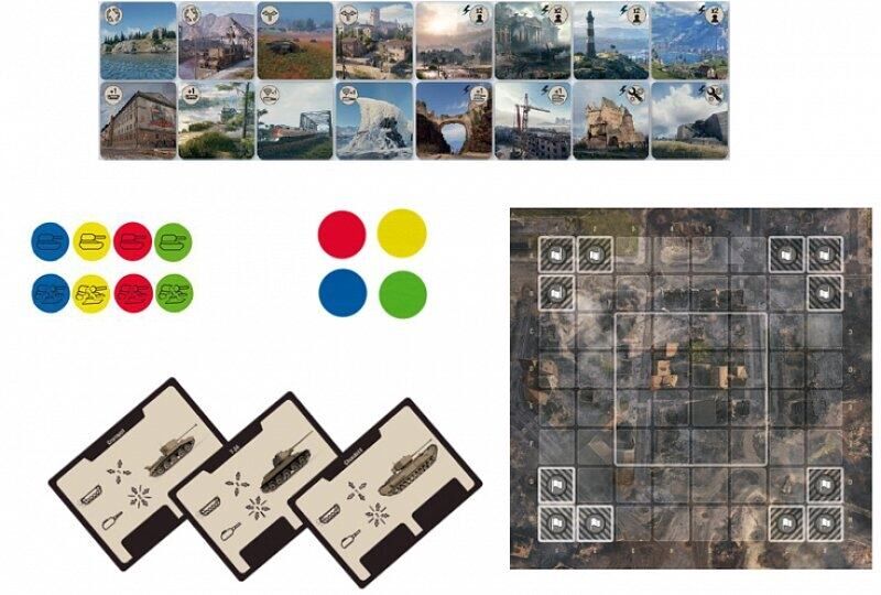 World of Tanks desková společenská hra CZ, SK,