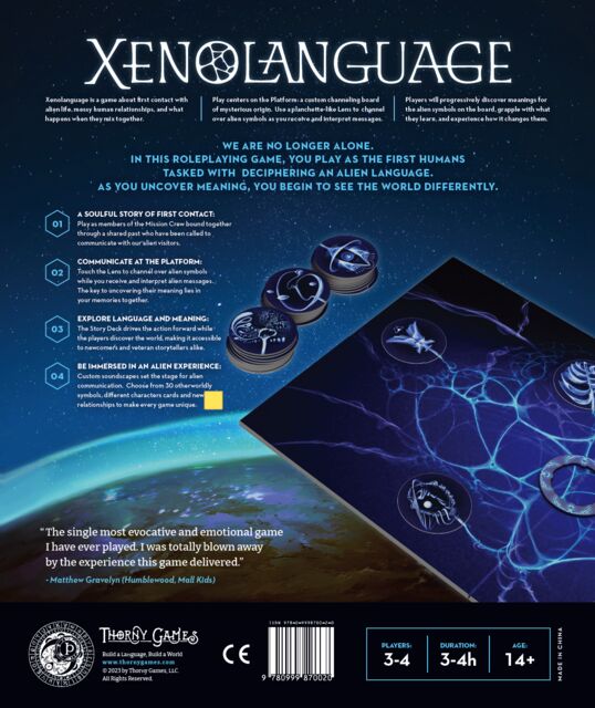Xenolanguage: A Game about Alien Language and Human Memory