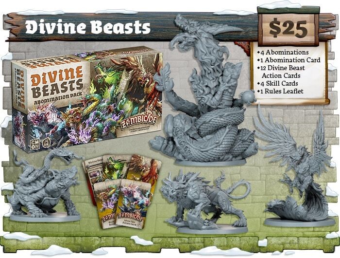Zombicide: Divine Beasts