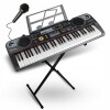 Klávesy Klavírní Varhany Pro Děti 61KL Režim Lekce Usb MP3 Mikrofon+stativ