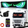 Oči Ďábla Pásek Elastický Rgb Displej Diody 12 CM X 59 CM