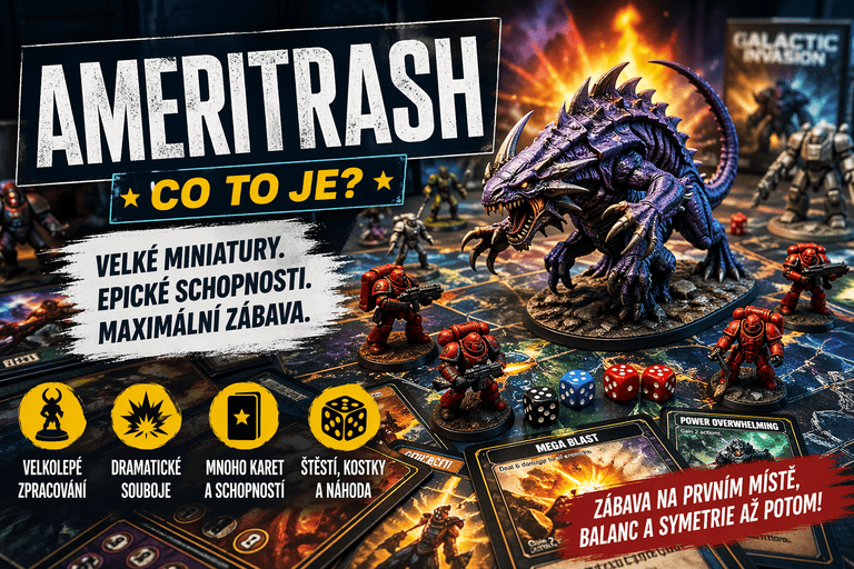 Ameritrash: co znamená tenhle pojem a jak poznat hry plné tématu